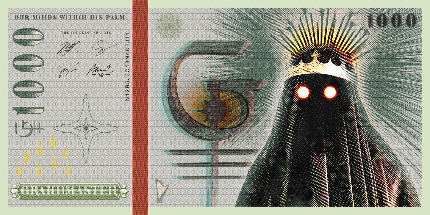 Grandmaster Money Sticker