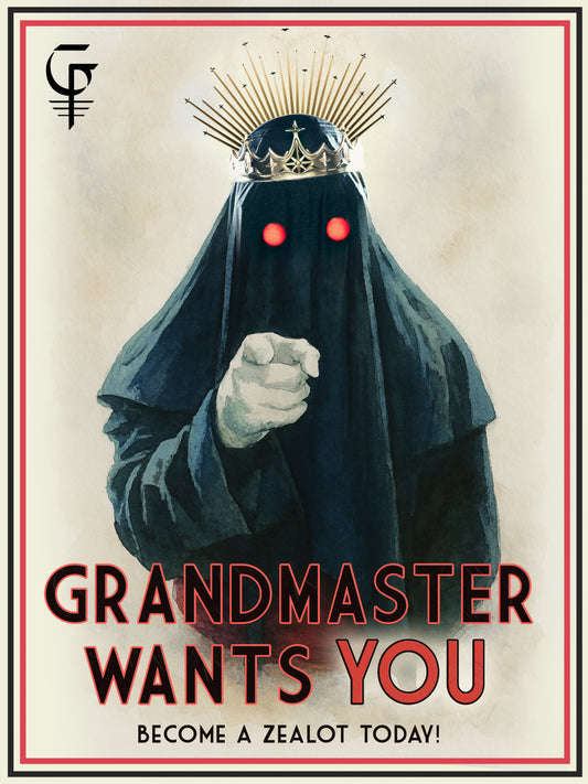 Grandmaster Wants You Poster