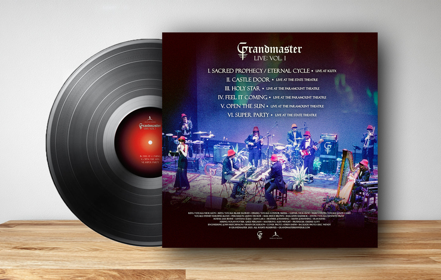 Grandmaster Live: Vol. 1 Lp